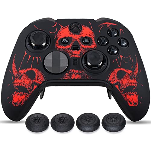 YoRHa Laser Carving Silicone Skin for Xbox Elite Series 2 Controlle...
