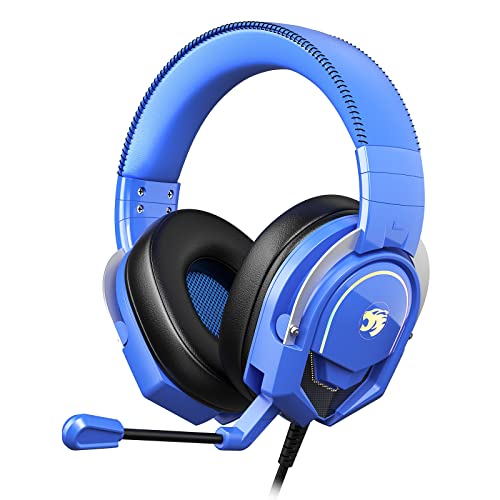 ZIUMIER Z88 Gaming Headset with Microphone, Wired Gaming Headphones...